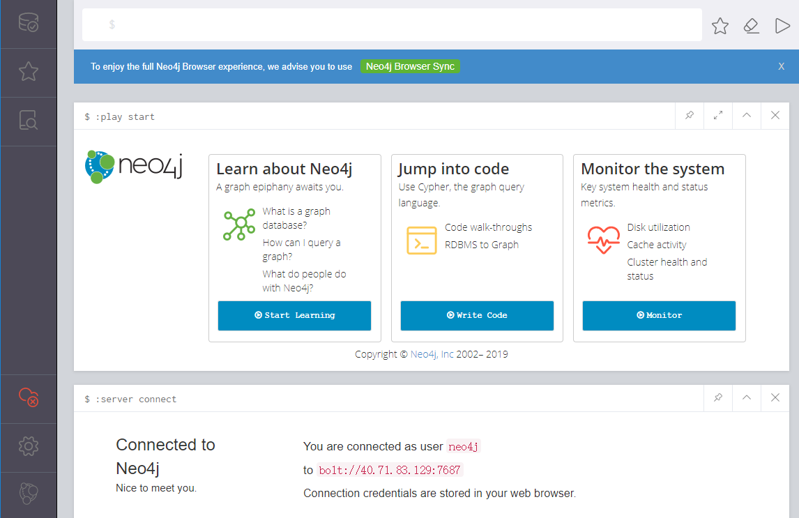 Neo4j Console